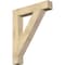 Ekena Millwork Traditional Block Rough Sawn Bracket, Douglas Fir, 6"W x 36"D x 44"H BKT06X36X44TRA05RDF - alternate 1